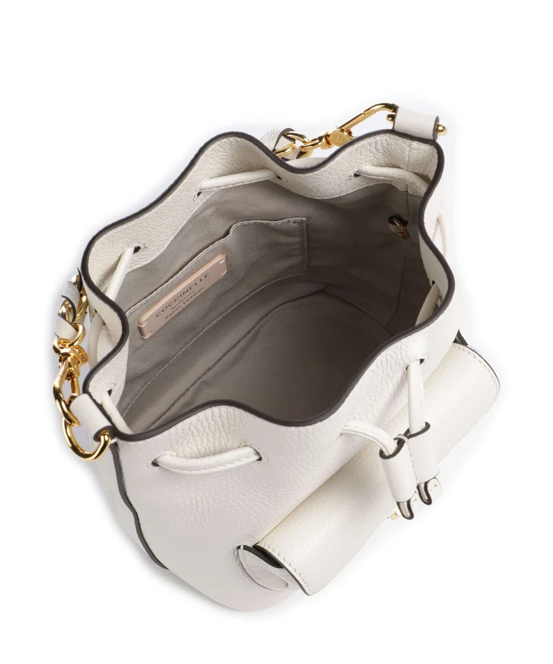 Coccinelle Beat Generation Bucket Handtasche pearl