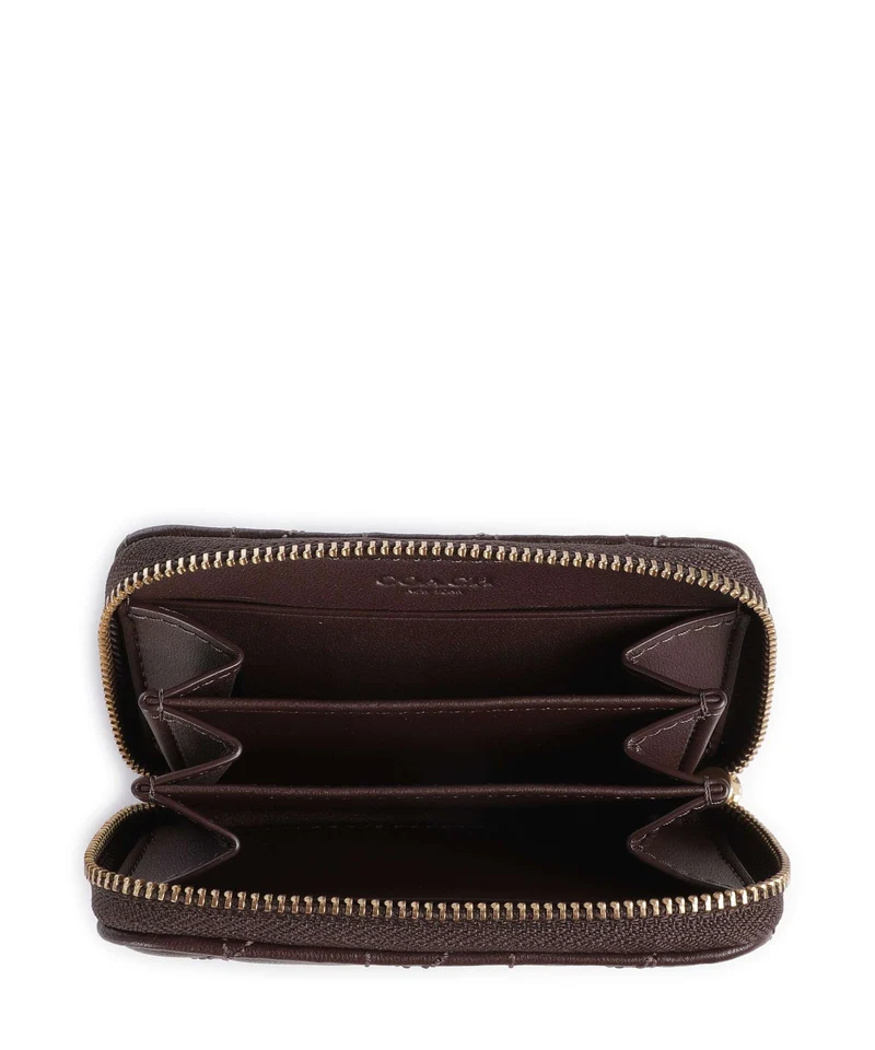 Coach Essential Quilted Pillow Geldbörse maple