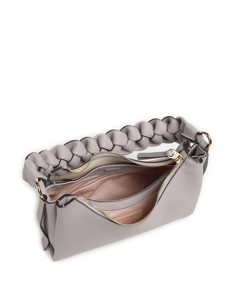 Coccinelle Boheme Grana Double Schultertasche oyster/pearl