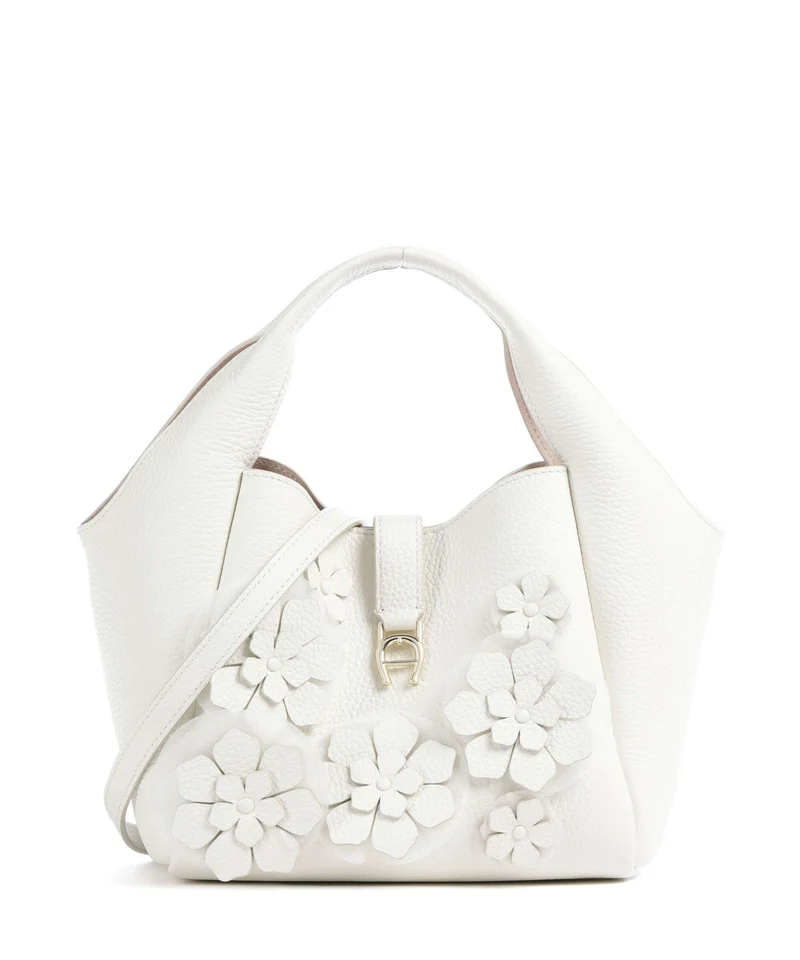 Aigner Zaira S Handtasche cotton white