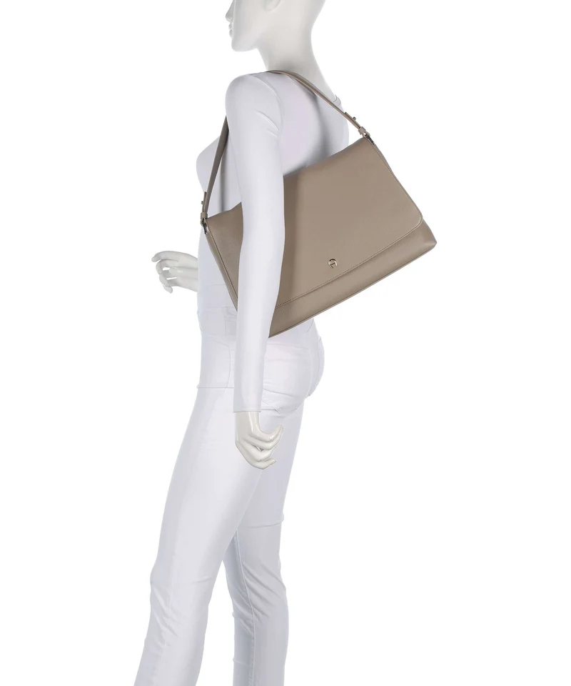 Aigner Zita M Schultertasche taupe