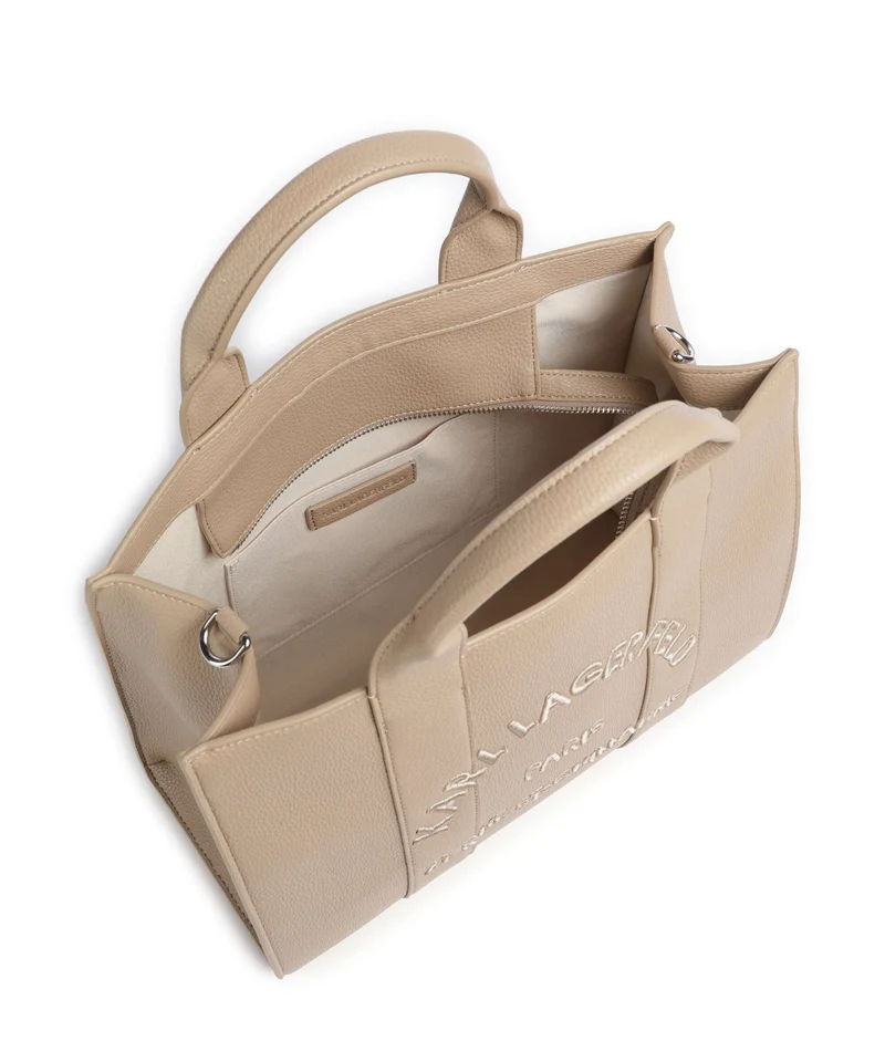 Karl Lagerfeld K/Rue St Guillaume Medium Handtasche nougat