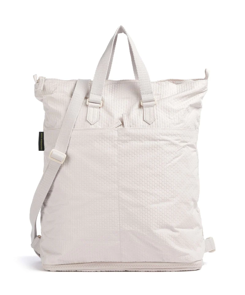 Mandarina Duck Revival 2.0 Rucksack-Tasche white mocha