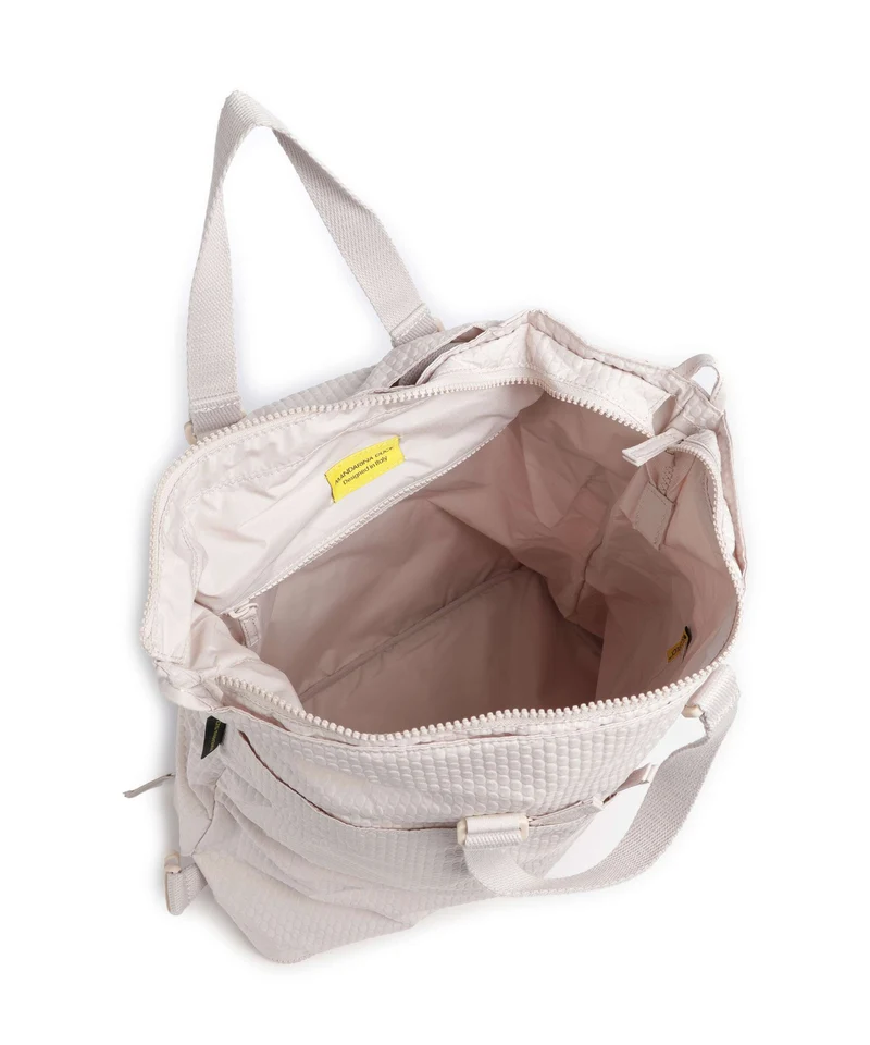 Mandarina Duck Revival 2.0 Rucksack-Tasche white mocha