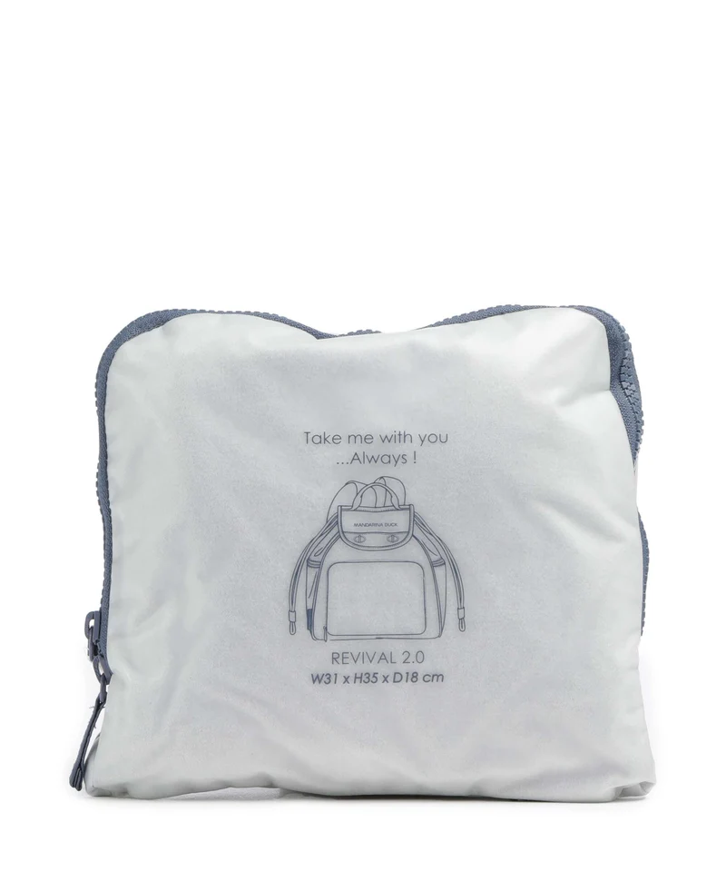 Mandarina Duck Revival 2.0 Rucksack vintage indigo