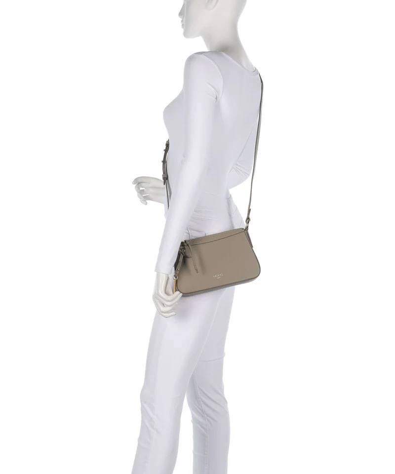 Lancel Faubourg Mini Umhängetasche greige