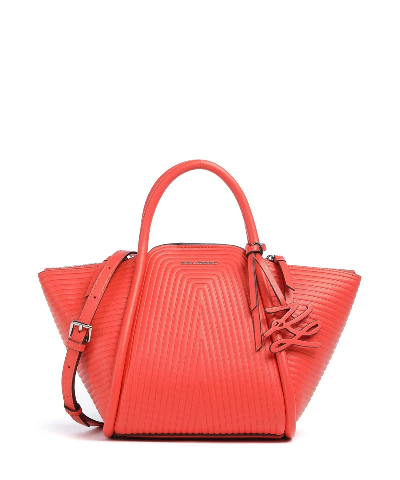 Karl Lagerfeld K/Wellen Small Handtasche grapefruit