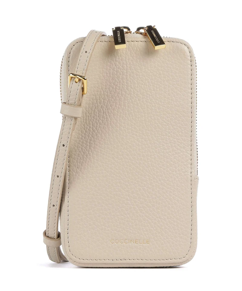 Coccinelle Flor Handytasche sandshell