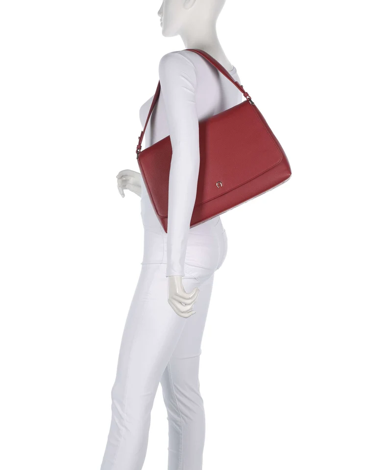Aigner Zita M Schultertasche burnt red