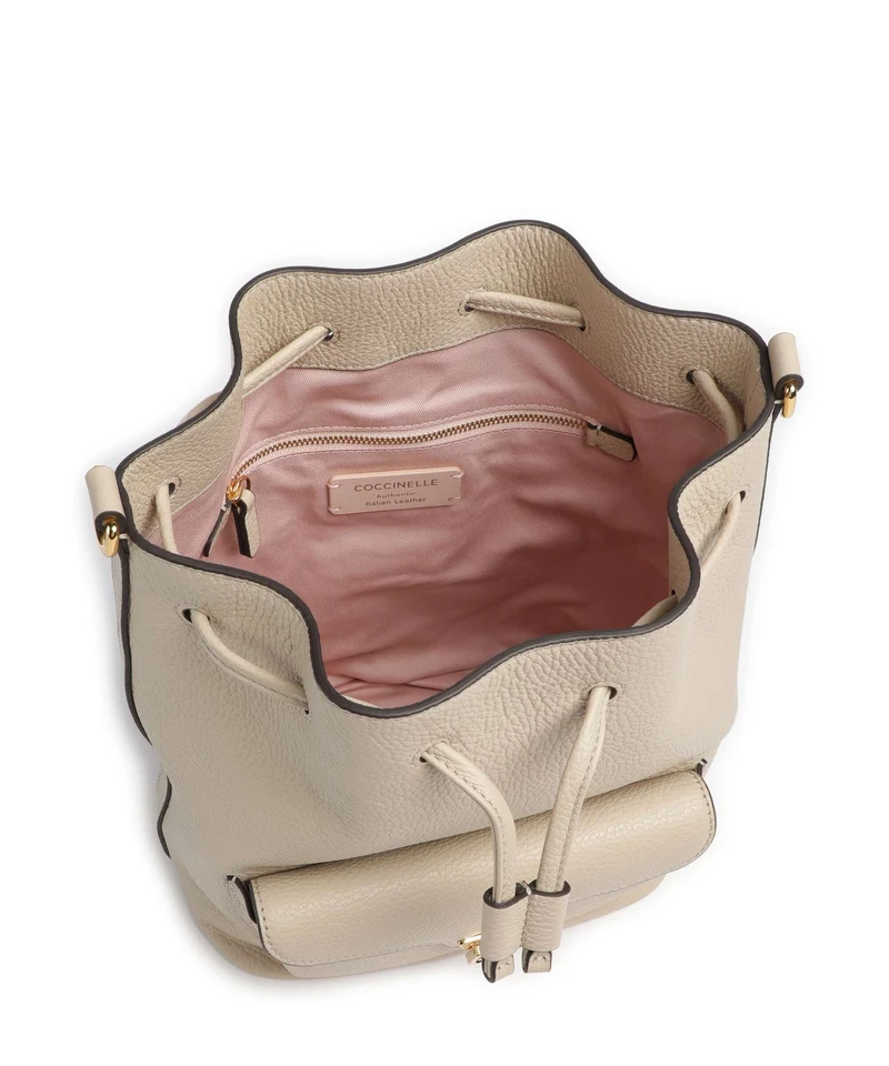 Coccinelle Beat Generation Bucket Handtasche sandshell