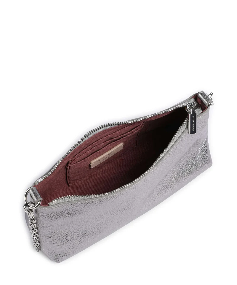 Coccinelle Aura Schultertasche steel
