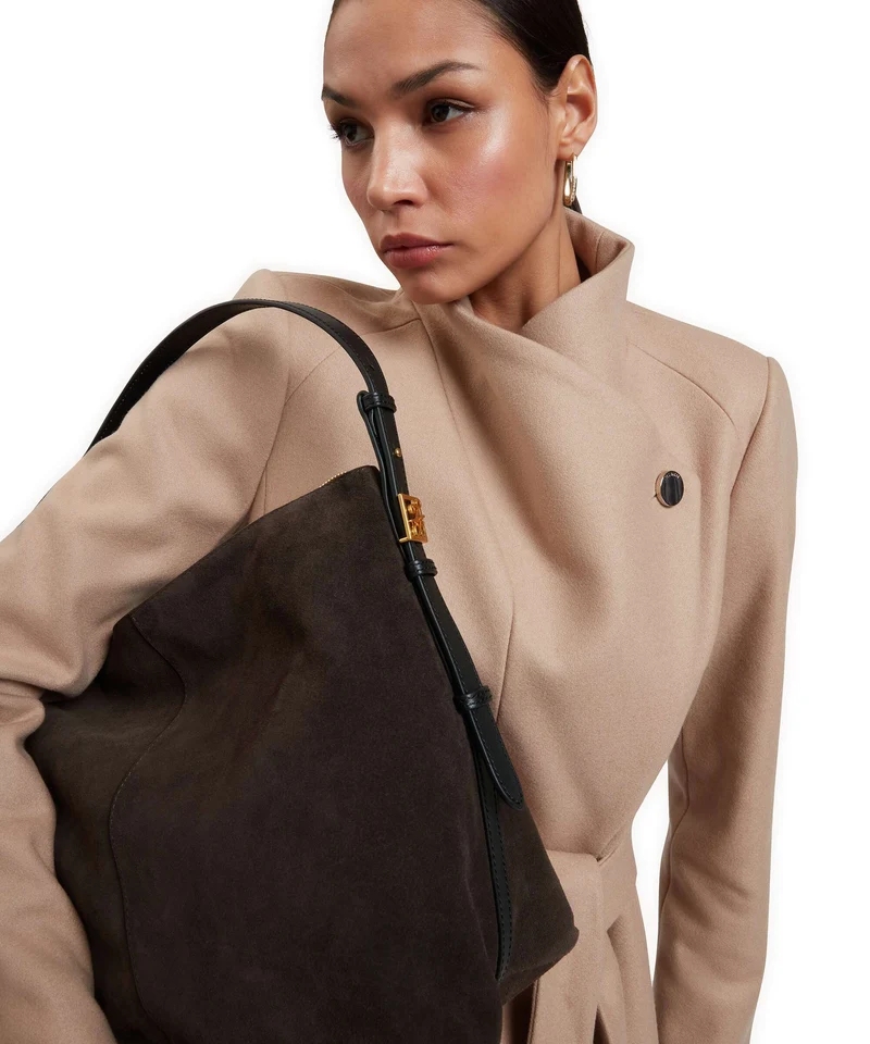 Ted Baker Anniyse Beuteltasche brown