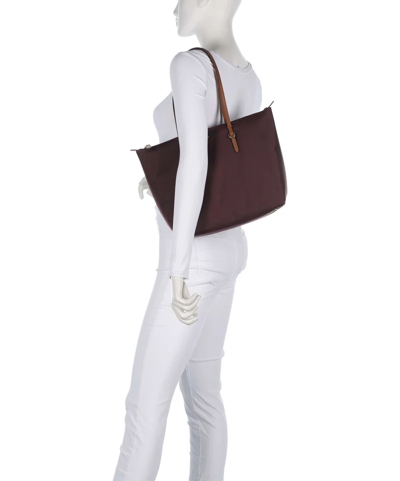 Lauren Ralph Lauren Keaton 26 Shopper dark garnet/lauren tan