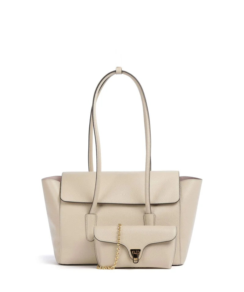Coccinelle Beat Shopper sandshell