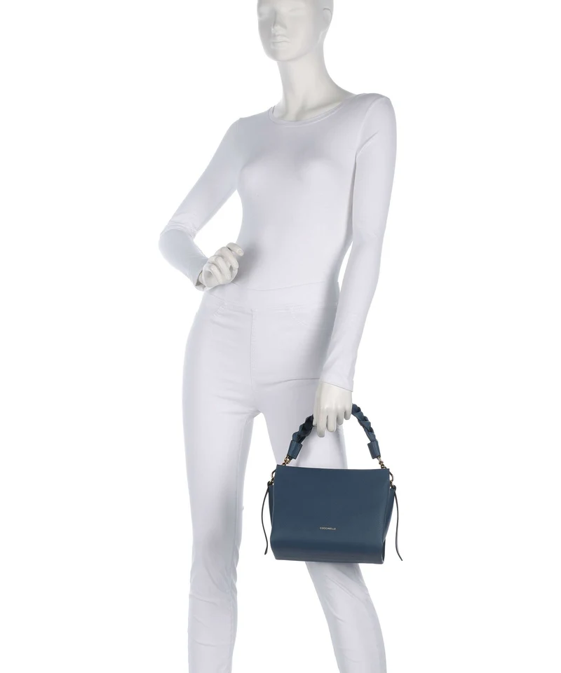 Coccinelle Boheme Grana Double Handtasche deep blue/sandshell