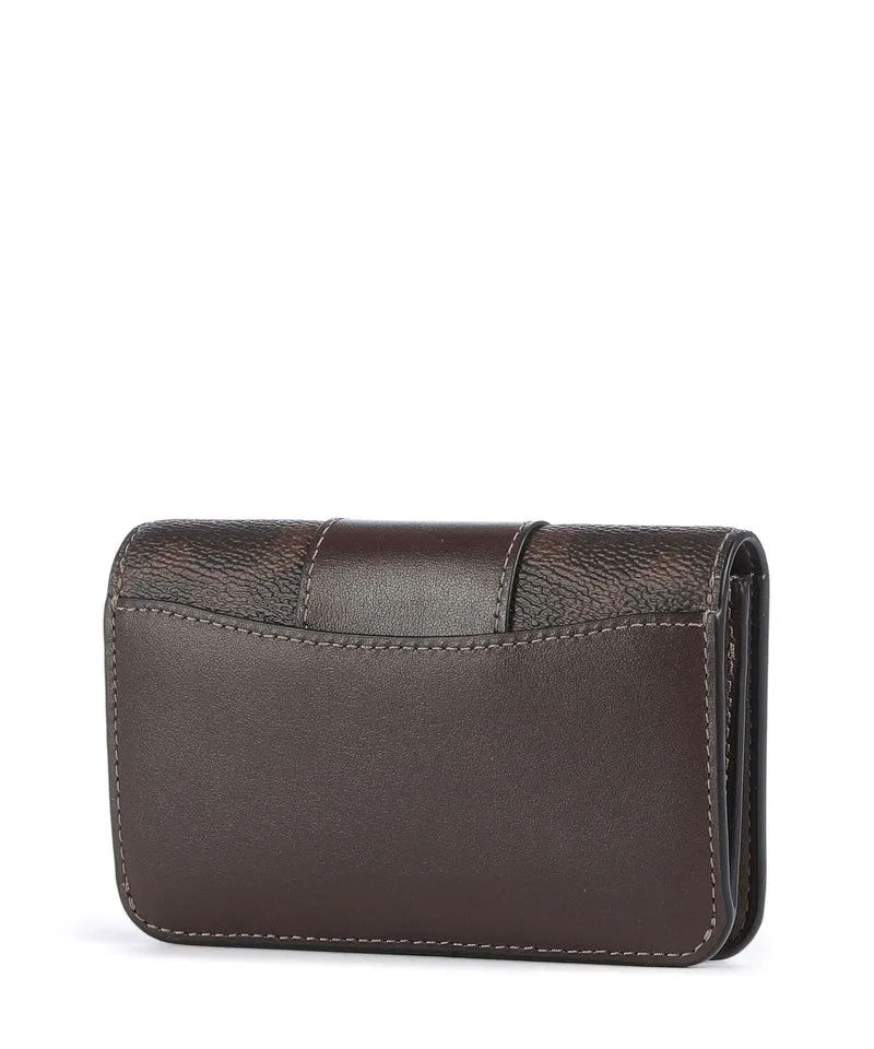 Coach Essential Signature Geldbörse maple
