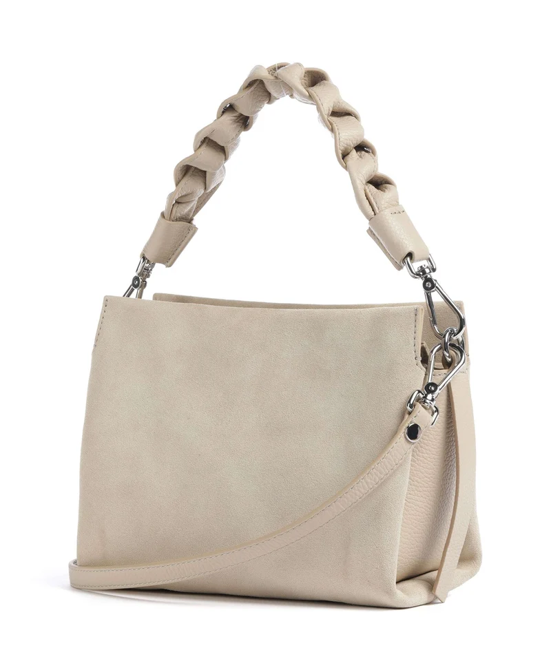 Coccinelle Boheme Suede Handtasche sandshell