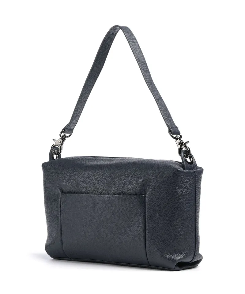 Mandarina Duck Mellow Leather Schultertasche dress blue
