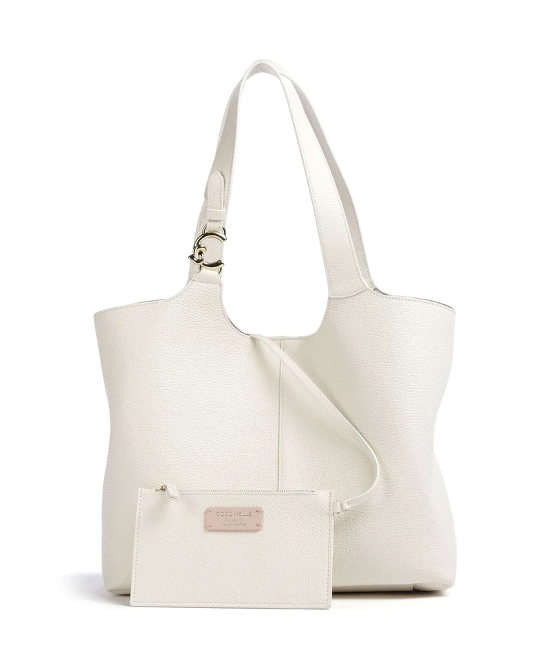 Coccinelle C-Easy Beuteltasche pearl