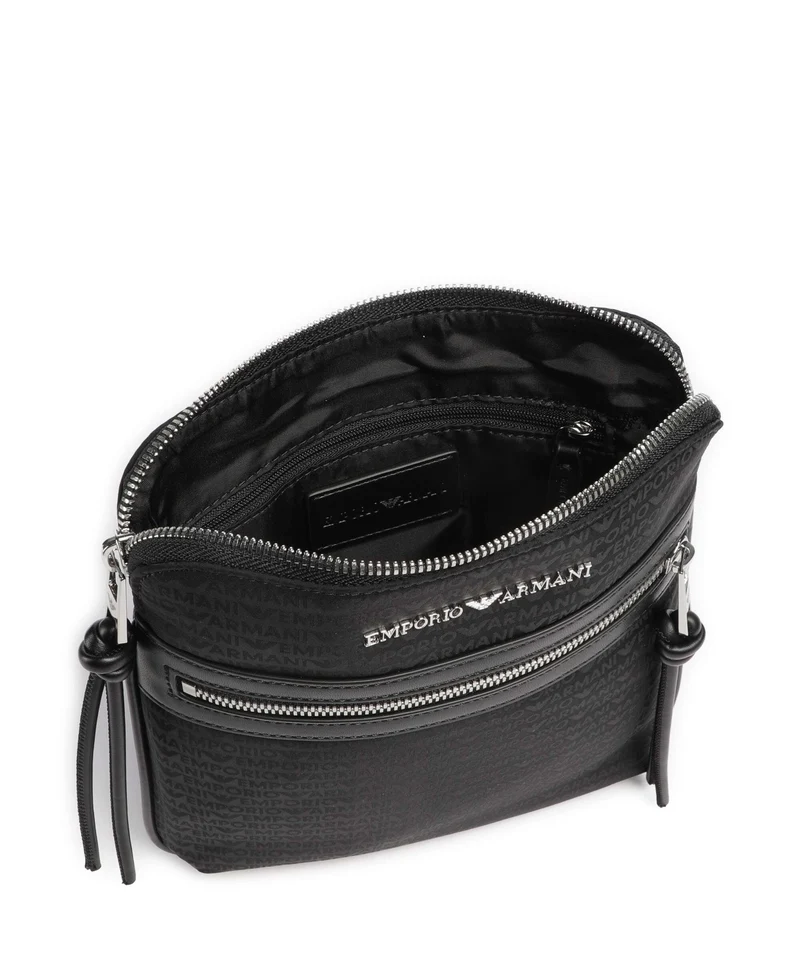 Emporio Armani Monogram Umhängetasche black beauty