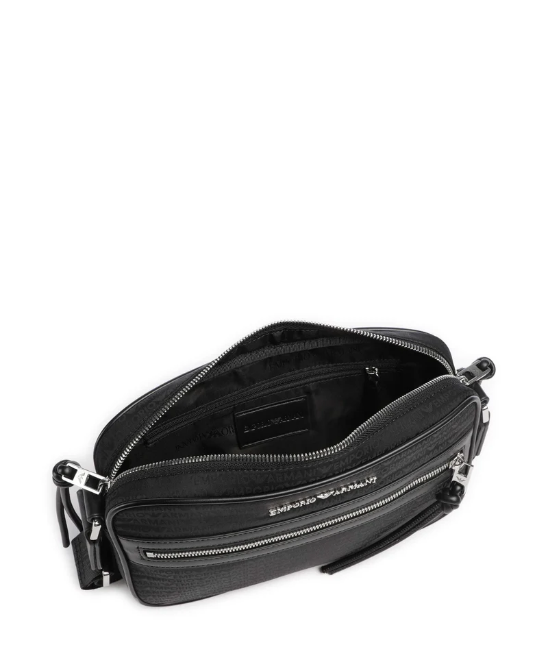 Emporio Armani Monogram Umhängetasche black beauty