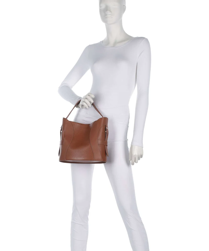 Aigner Deborah M Bucket Handtasche cognac brown