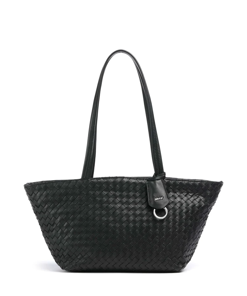 Abro Piuma Alba Schultertasche black/nickel