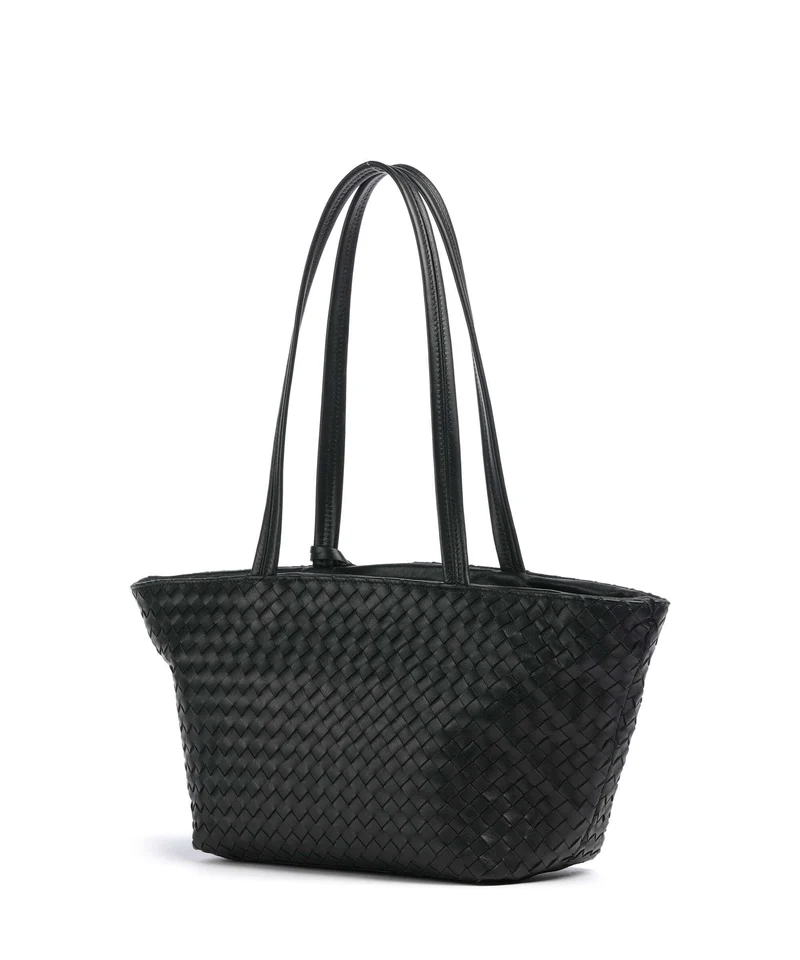 Abro Piuma Alba Schultertasche black/nickel