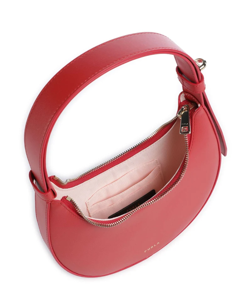 Furla Delizia Mini Schultertasche red