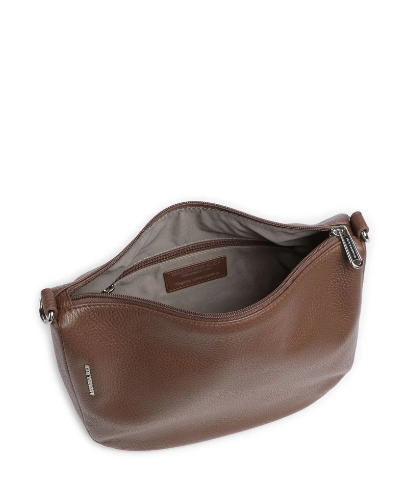 Mandarina Duck Mellow Leather Umhängetasche milk chocolate