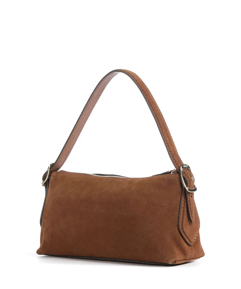 Abro Suede Carina Schultertasche cuoio