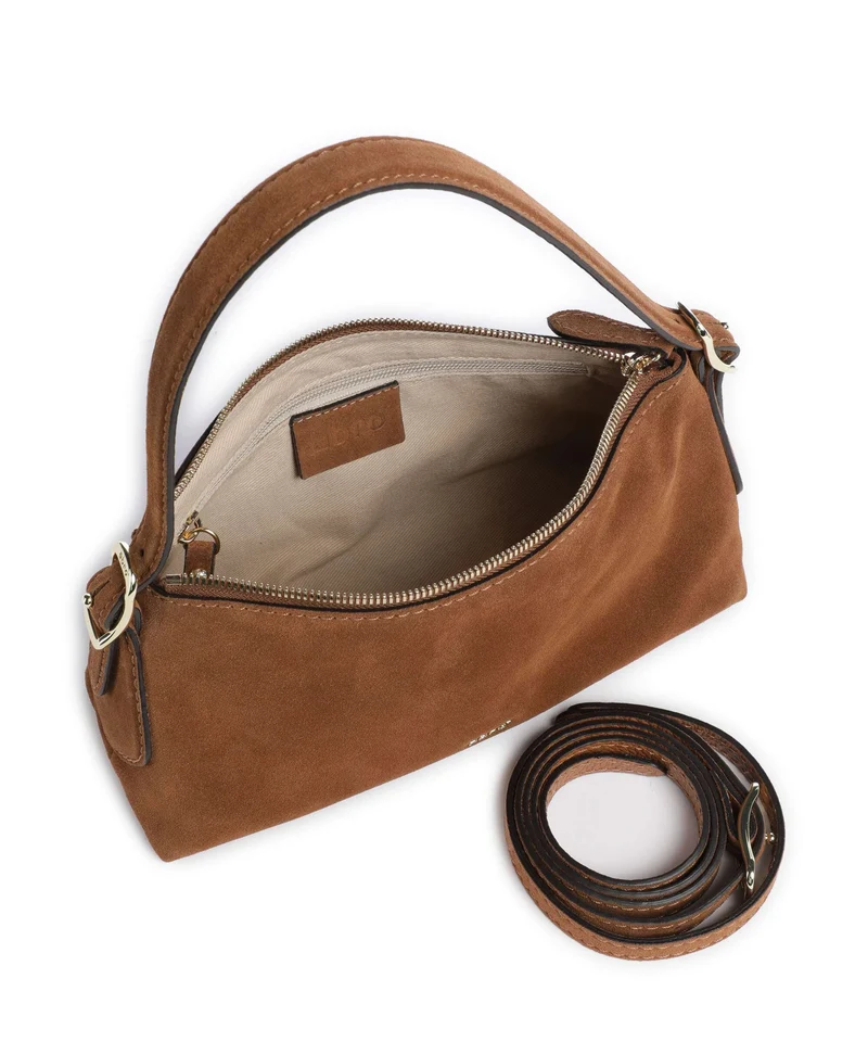 Abro Suede Carina Schultertasche cuoio