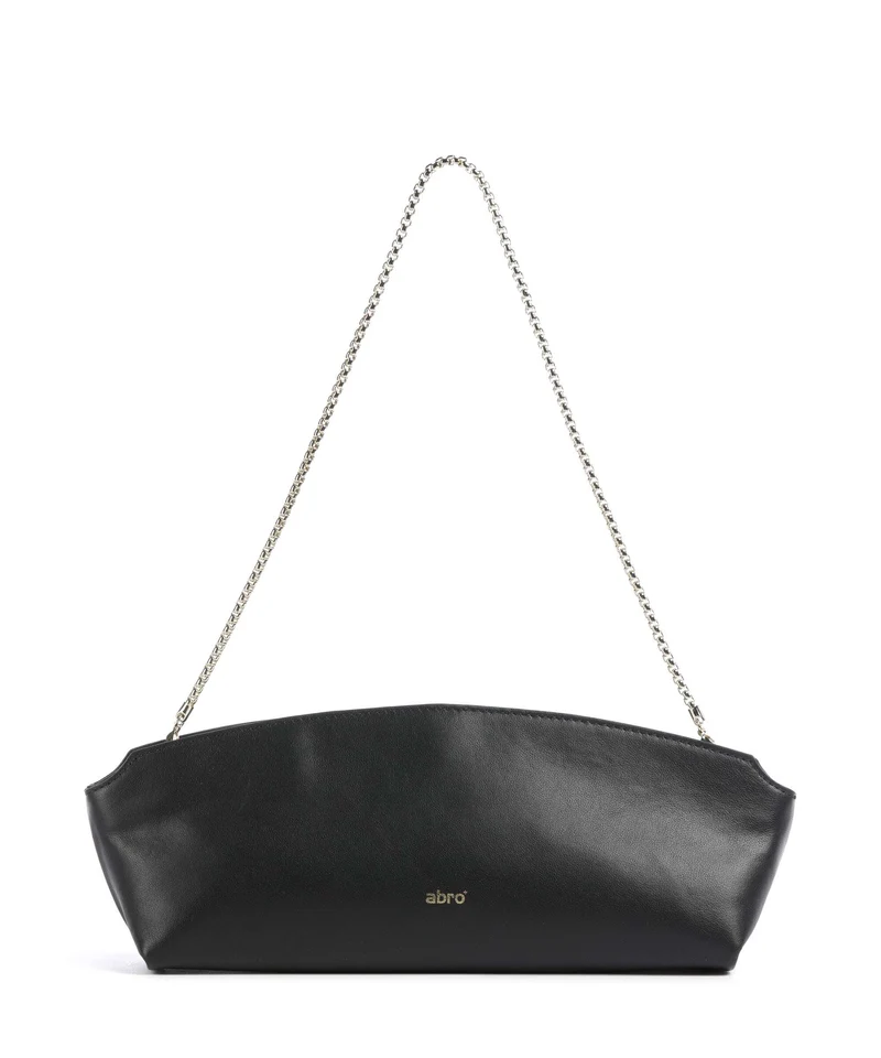 Abro Nappa Pisa Ballroom Schultertasche black/gold