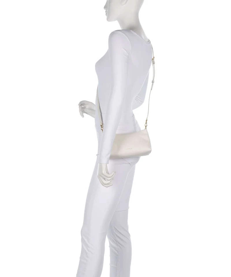 Coccinelle Aura Schultertasche pearl