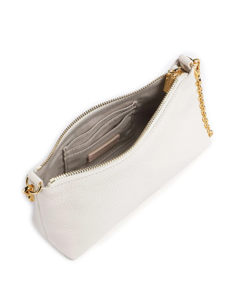Coccinelle Aura Schultertasche pearl