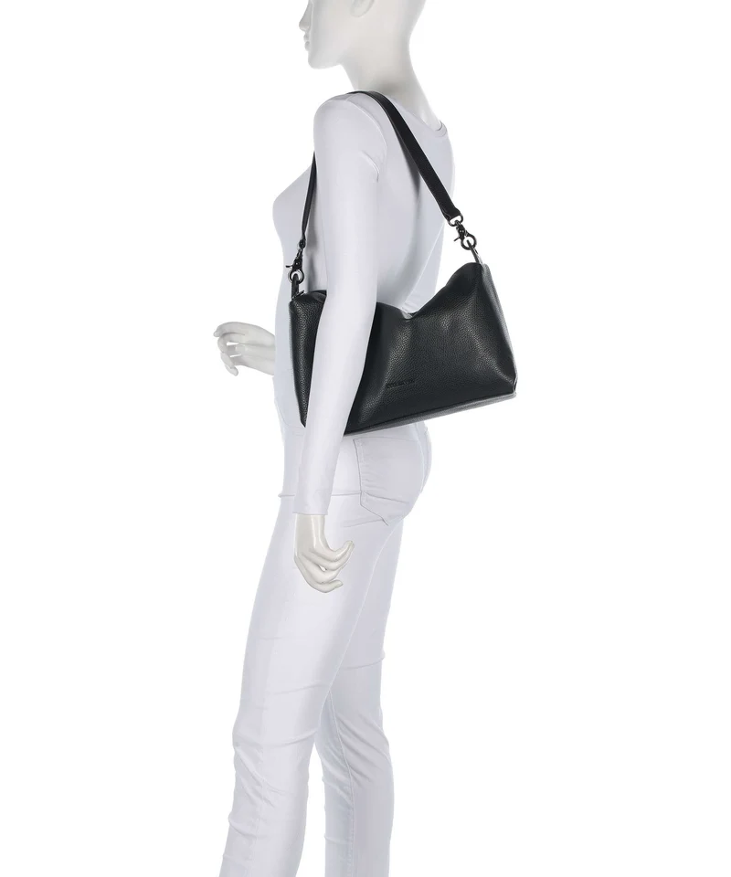 Mandarina Duck Mellow Leather Schultertasche nero