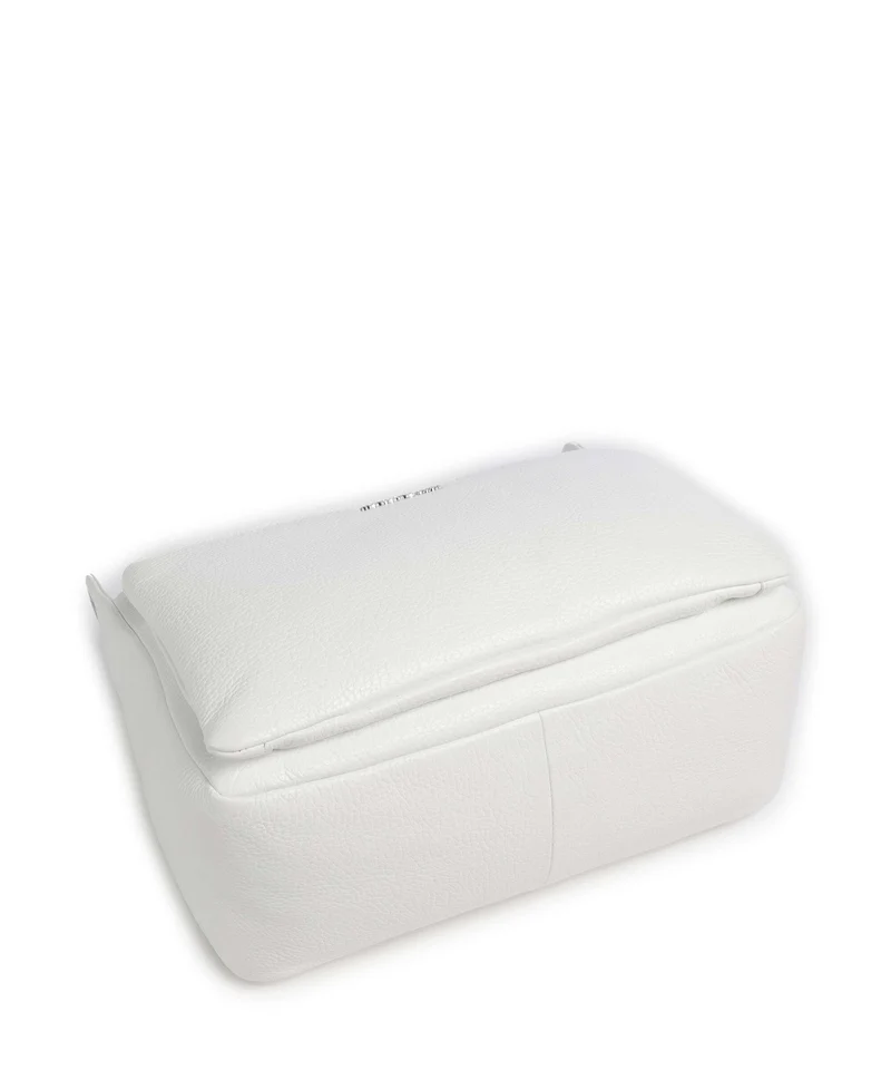 Mandarina Duck Mellow Leather Schultertasche blanc