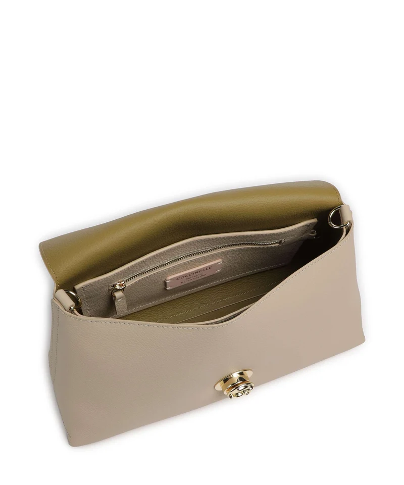 Coccinelle Nikla Schultertasche sandshell/seagrass