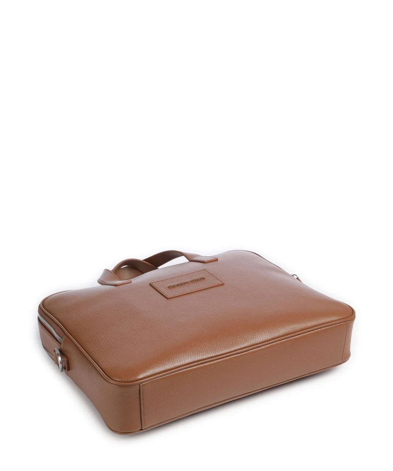 Emporio Armani Business Aktentasche mocha bisque