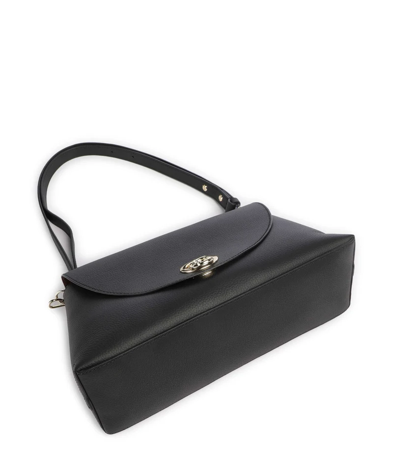 Coccinelle Nikla Schultertasche noir/cognac