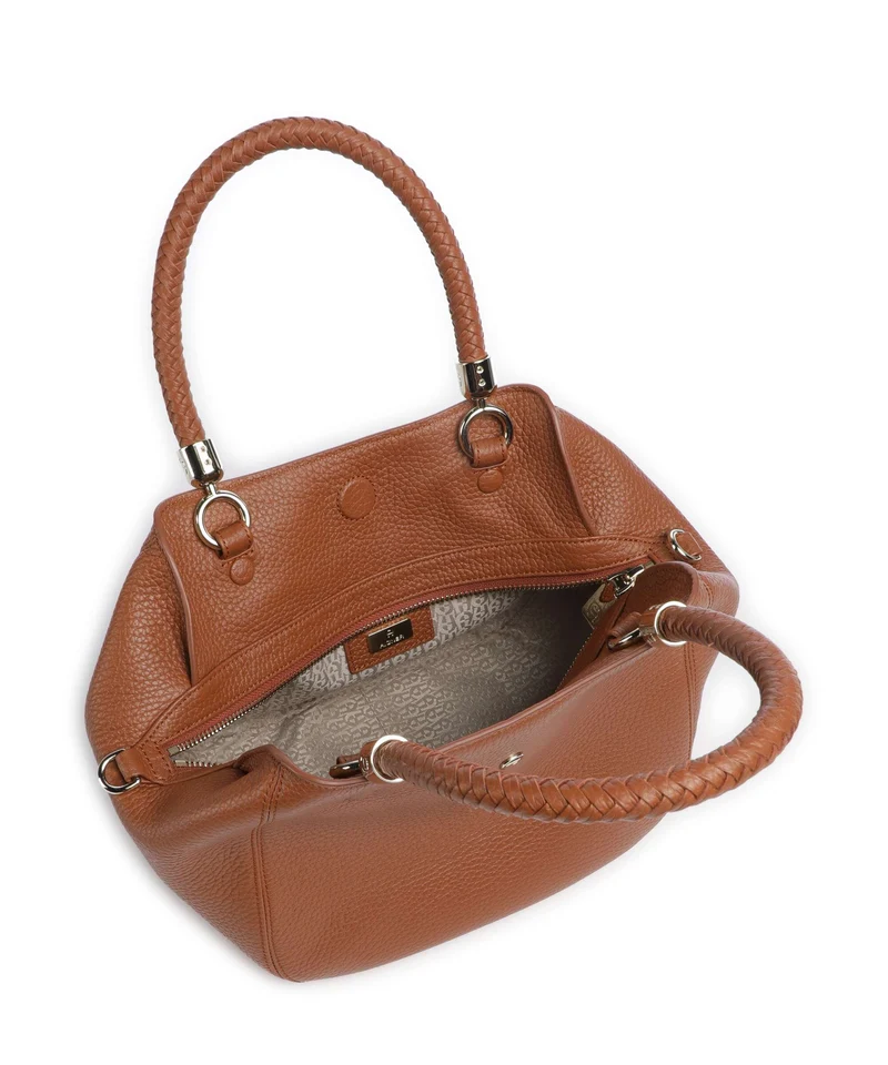 Aigner Carré Soft M Handtasche cognac brown