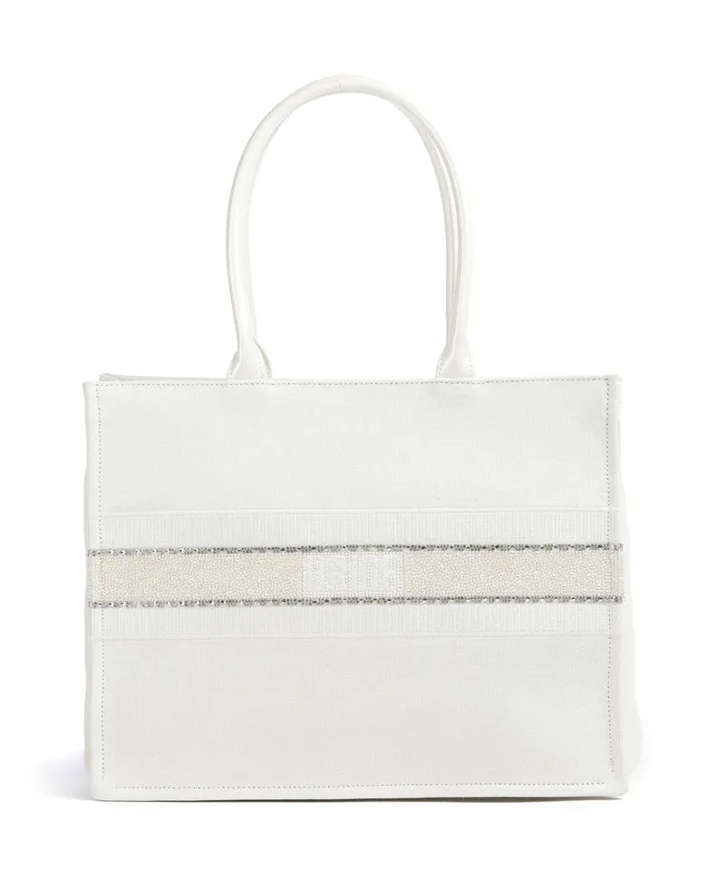 Steve Madden BBRIDE Shopper white