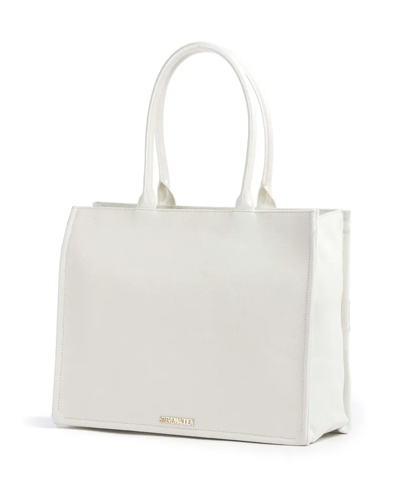 Steve Madden BBRIDE Shopper white