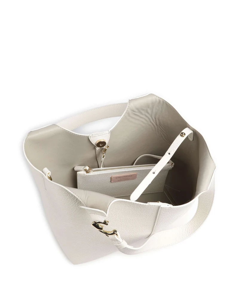 Coccinelle C-Easy Beuteltasche pearl