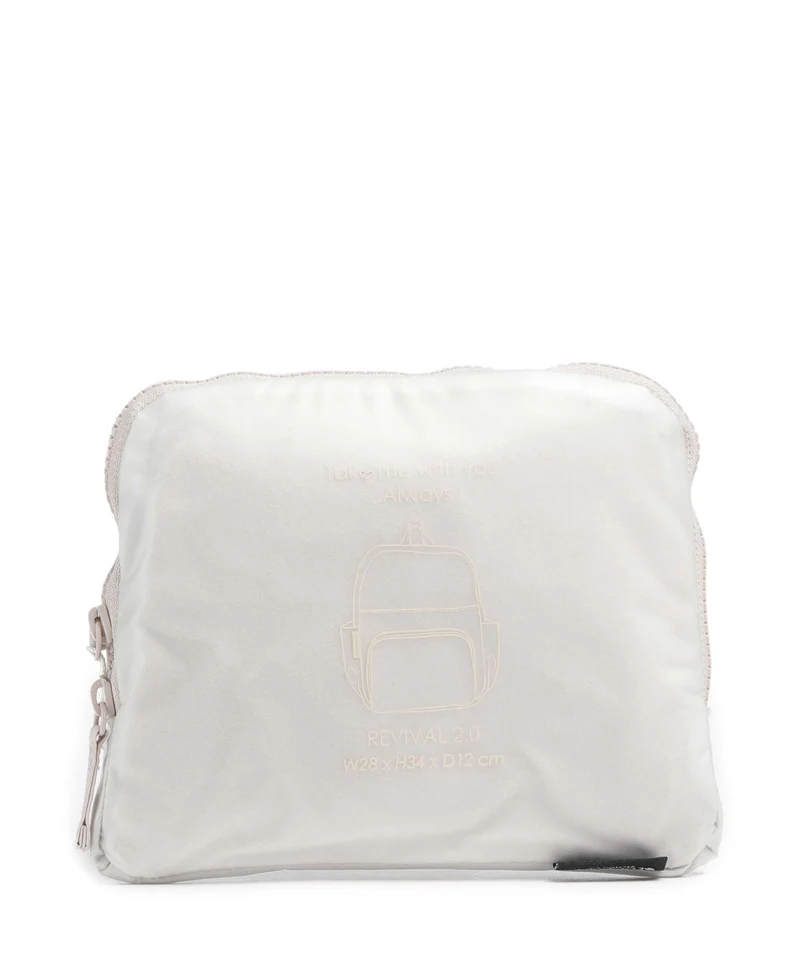 Mandarina Duck Revival 2.0 Rucksack white mocha