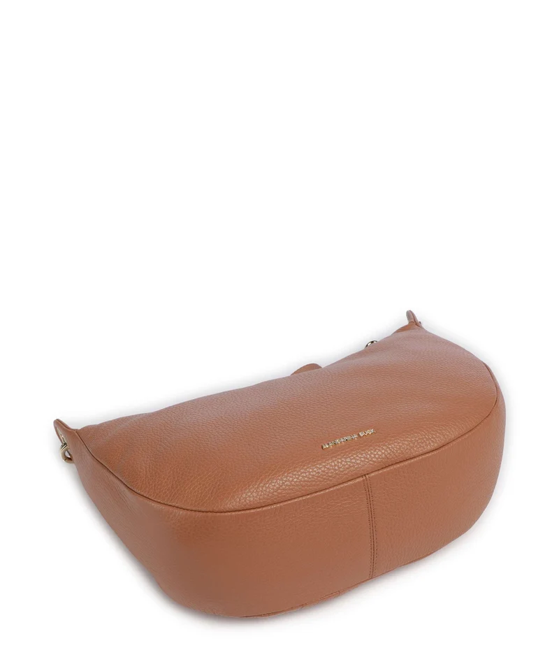 Mandarina Duck Mellow Leather Schultertasche pecan nut