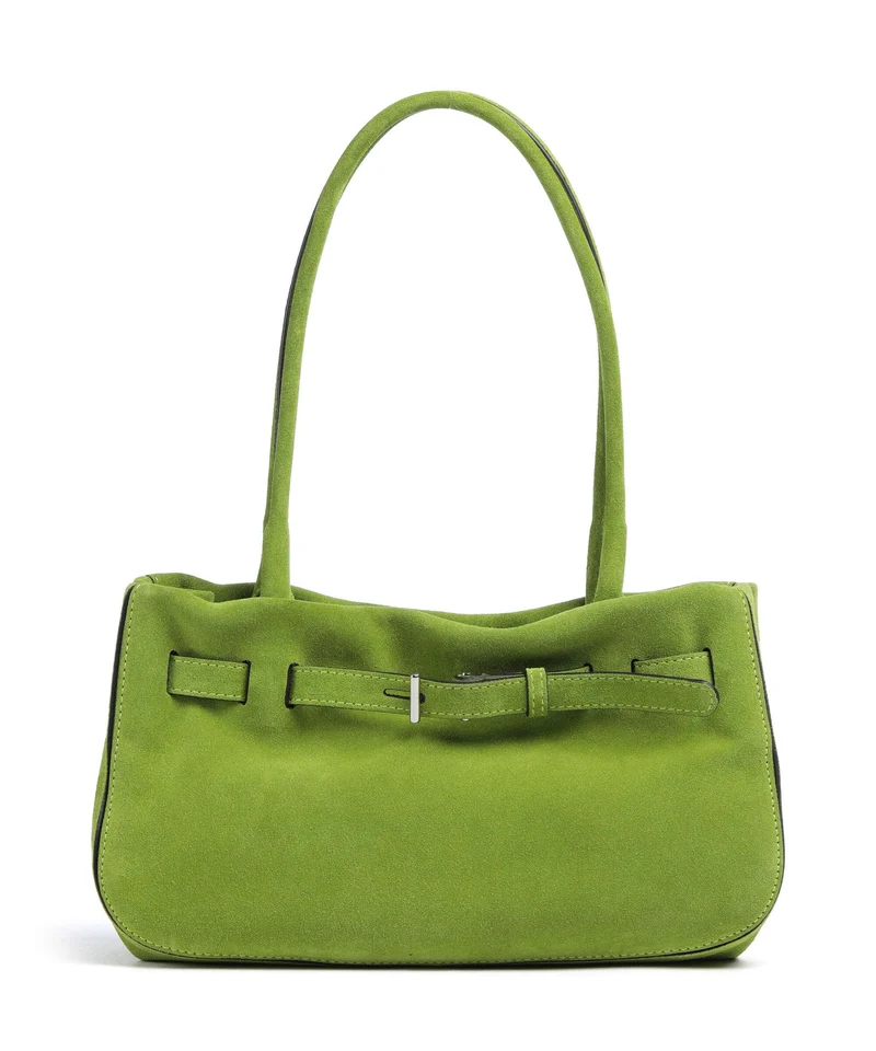 Abro Suede Jill Schultertasche lime