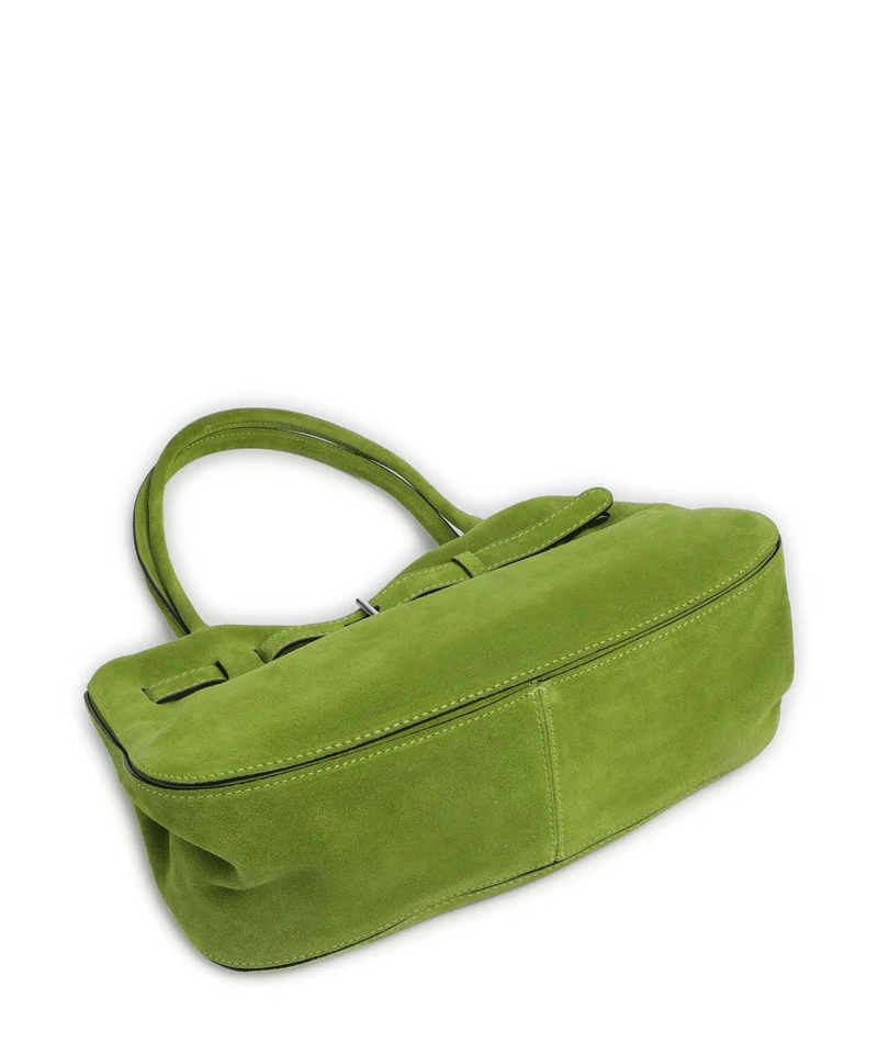 Abro Suede Jill Schultertasche lime