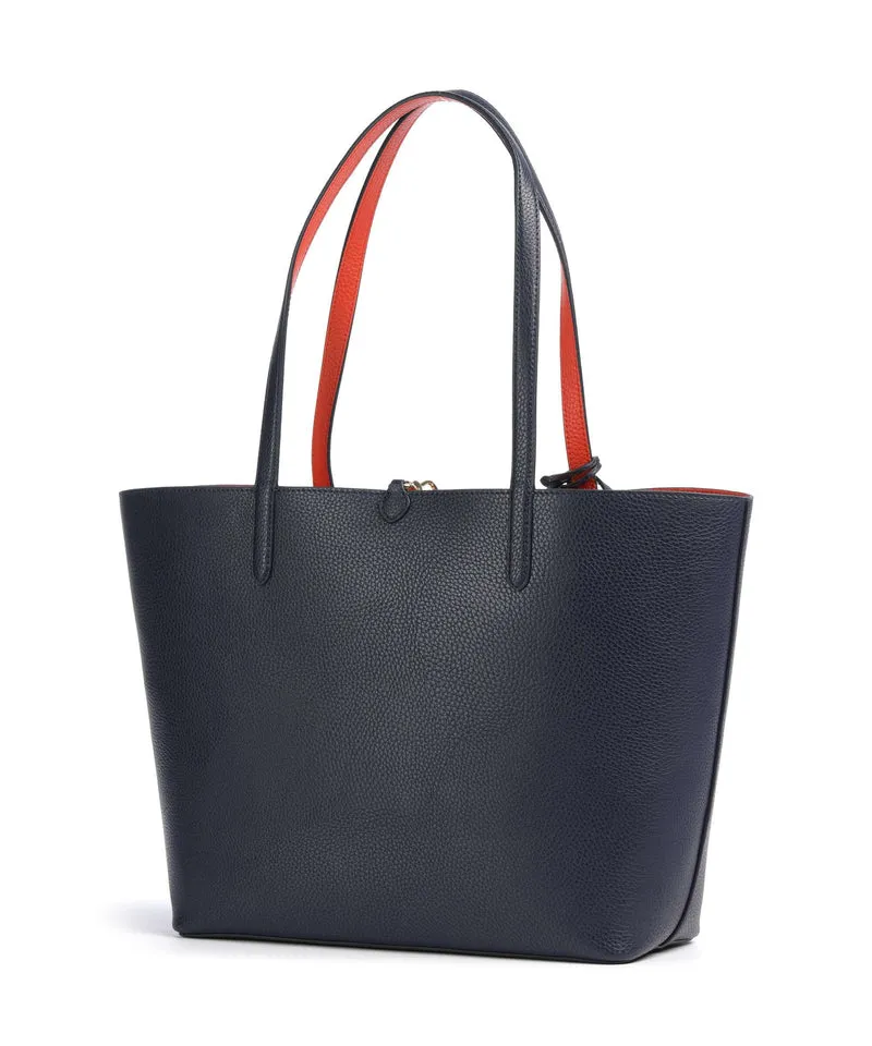 Lauren Ralph Lauren Medium Shopper refined navy/dusk orange