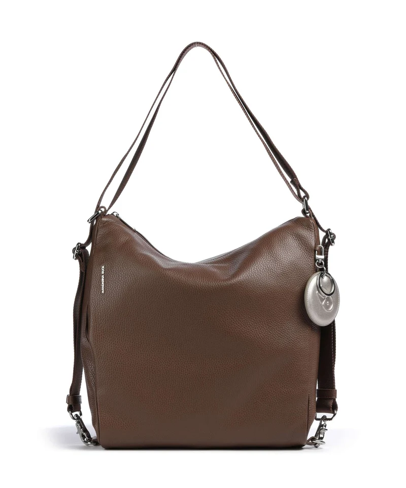 Mandarina Duck Mellow Leather Rucksack-Tasche milk chocolate